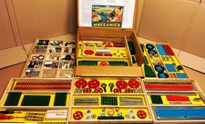 "meccano" Bral 8, 1952/1969 - 1246 pezzi di 128 tipi - verificato 100% COMPLETO