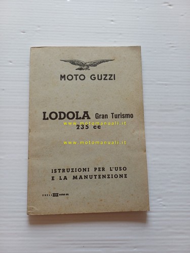 Moto guzzi lodola 235 - 235, gran