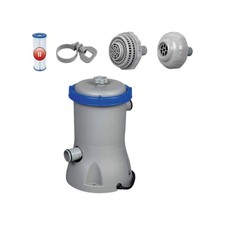 POMPA filtro per piscina BestWay 58383 Flowclear 2006 l/h completa di cartuccia