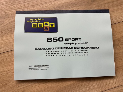 Seat 850 sport coupe - coupe, spider