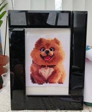 La foto è cucita a croce