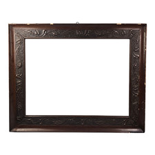 Grande Cornice Antica Legno