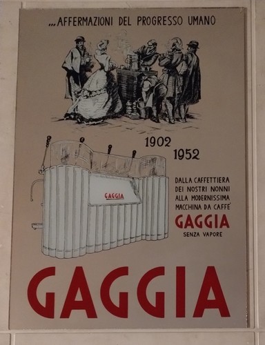 Specchio pubblicitario gaggia - specchio,