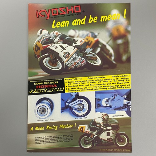 Kyosho honda nsr - honda, radio