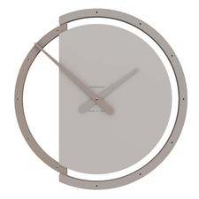 CalleaDesign Orologio da parete rotondo in legno dallo stile moderno ed elegante