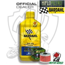 KIT TAGLIANDO 1 LITRO OLIO BARDAHL XTM 5W40 FILTRO HIFLO Honda CRF 250 2015 2016