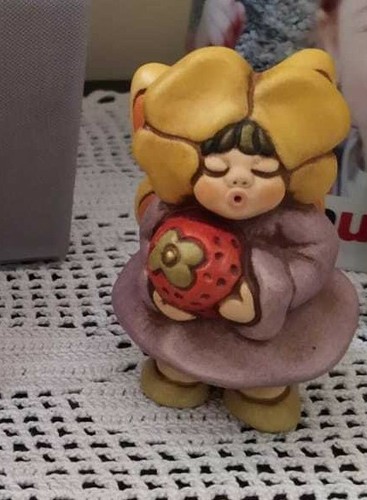 Fata fatina bimba con fragola - fatina,