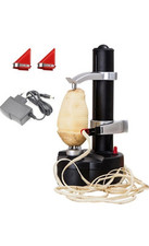 Pelapatate Elettrico Automatico - Rotanti Pela Patate, Mela e Frutta Buccia Fine