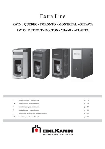 Manuale istruzioni uso - , caldaia