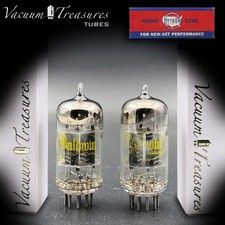 12AU7A ECC82 HYTRON Black