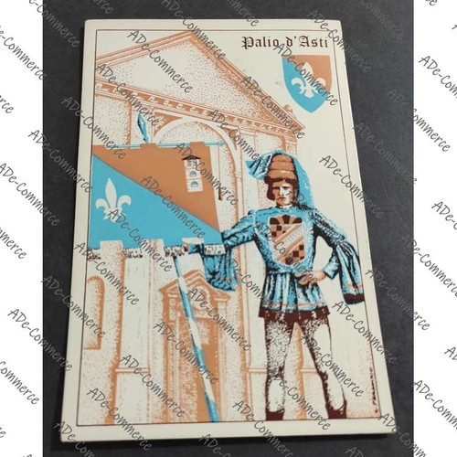 Cartolina palio asti - palio,