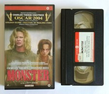 VHS Film Drammatico MONSTER Charlize Theron Christina Ricci Videocassetta(V219)