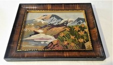 Quadro con paesaggio - Mezzopunto - Anni '50 