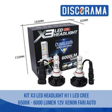 KIT X3 LED H11 HEADLIGHT LED