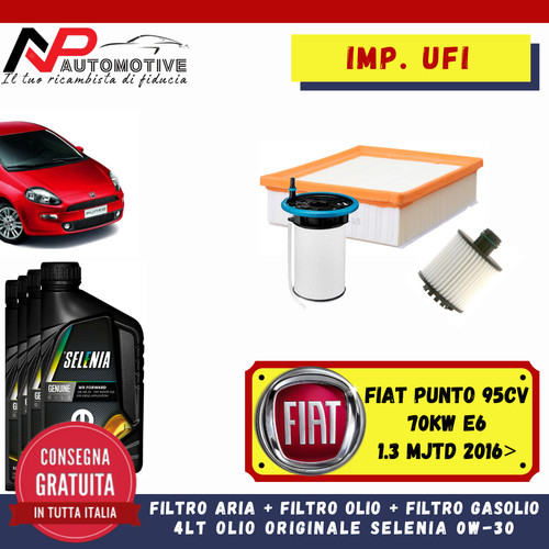 Kit tagliando fiat - kit, 1.3