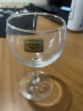 Set 4 - Luminarc France Bicchieri Trasparenti Brandy Vino Whisky Tazza Etichetta Originale