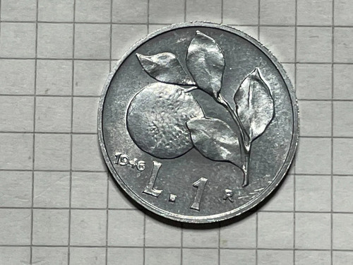 Italia lira 1946 - 1, rara