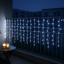 Tenda Luminosa Natalizia NATALE LUCI 10mx60cm 300led PROLUNGABILE esterno/intern