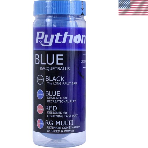 Pitone palline bidone blu - palline,
