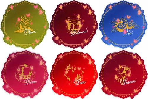 Set sottobicchieri - set,