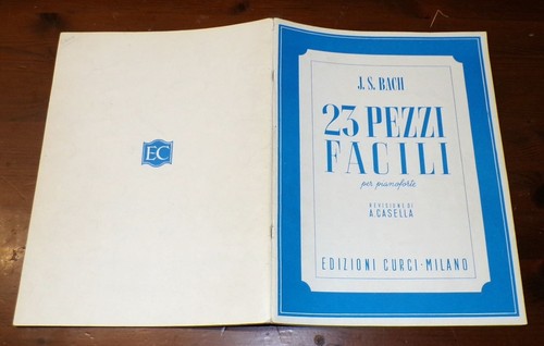Spartito bach pezzi - spartito, facili