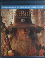  LO HOBBIT UN VIAGGIO INASPETTATO 3D + 2D + COPIA DIGITALE BLU RAY USATO