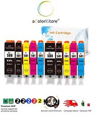 10 Cartucce per Canon PIXMA TR 7550 8550 TS 6150 6151 8150 8151 8152 9150 9155