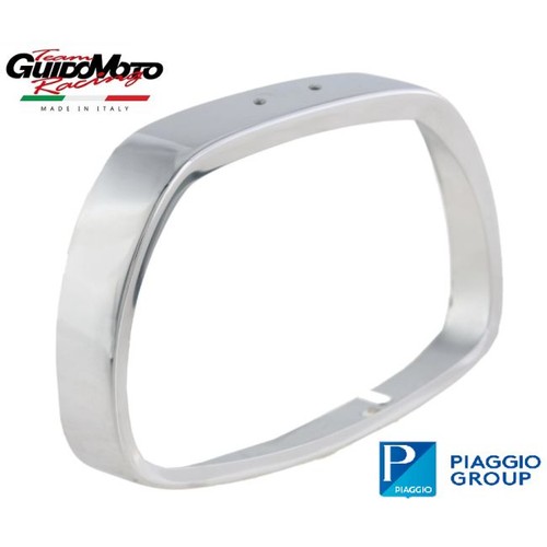 Cornice cromata faro - cornice, anteriore