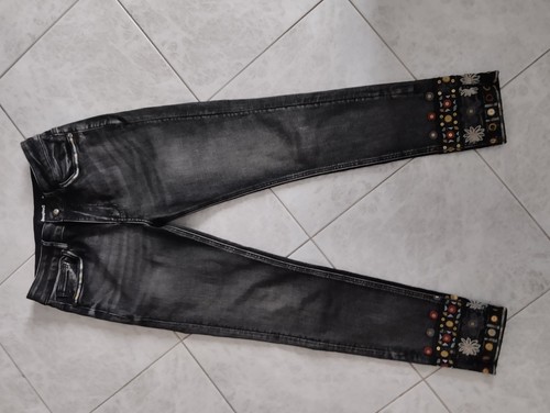 Jeans desigual nero taglia - desigual,
