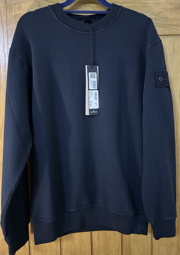 Felpa stone island ghost - stone, navy