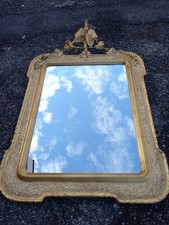 SPECCHIERA ANTICA DORATA CON