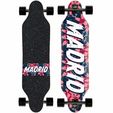 MADRID Weezer 36 Bloom Longboard Completo Montato Incl. Assi Rotoli Nuovo