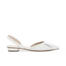 Cafe Noir BALLERINA APERTA DIETRO IN PELLE STAMPAINTRECCIO - C1ED2210