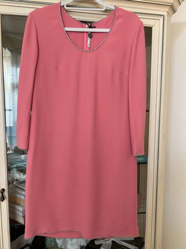Abito rosa ermanno - rosa,