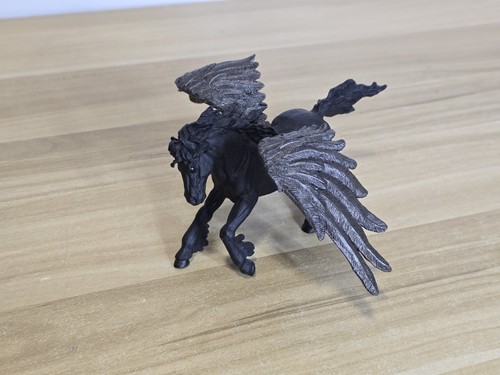 Figurina cavallo pegaso nero - figurina,