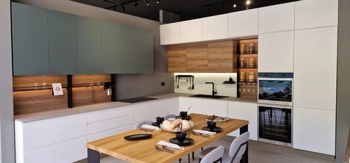 Cucina due angolo verde - ad,