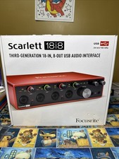 Focusrite scarlett 18i8 - scarlett,