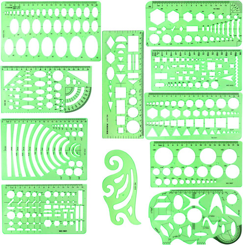 Stencil con motivi - 11,