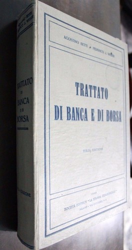 Trattato banca di borsa - banca, e
