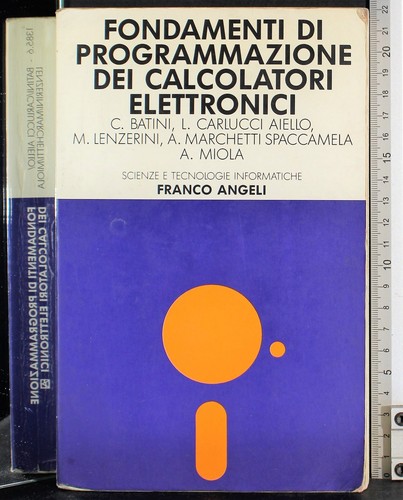 Fondamenti programmazione dei - programmazione,