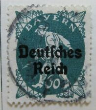 A6P44F84 Germany 1920-21 Bavaria 60pf used