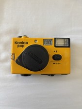 Konica Pop Yellow Film Camera
