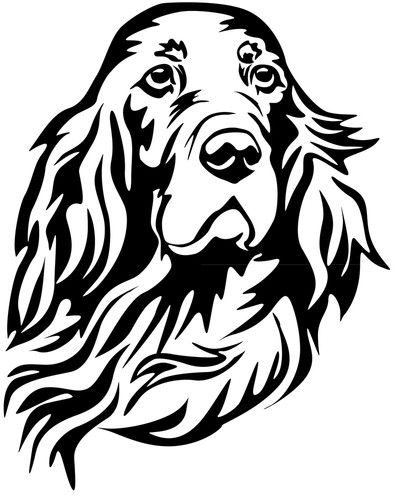 Adesivo irish setter - setter,