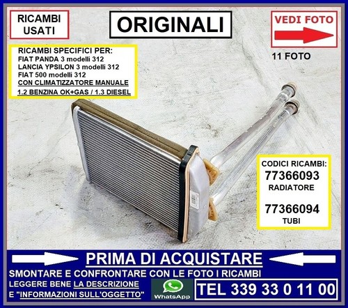Radiatore interno clima - radiatore,
