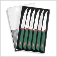 6 COLTELLI DA TAVOLA COSTATA