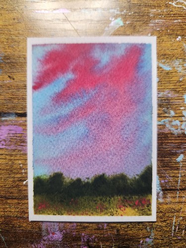 Aceo acquerello originale - aceo,