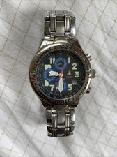 Eberhard Chronomaster Frecce Tricolori Ref.32120 Misura grande,Lemania,Bracciale