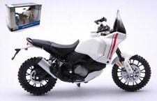 MODELLINO MOTO STATICO MAISTO DUCATI DESERTX BIANCO MODELLISMO SCALA 1/18