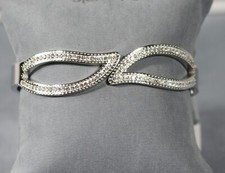 Bracciale donna in acciaio rigido / schiava