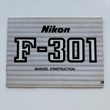 Nikon F-301 - mode d'emploi notice manuel d'instruction